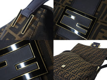 Load image into Gallery viewer, FENDI フェンディ ズッカ柄 ビッグマンマバケット ショルダーバッグ ワンショルダー ブラウン 8BR638-G1E 美品 中古 56707