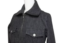 Load image into Gallery viewer, CHANEL シャネル ジャケット デニムジャケット ジージャン ニット CCマーク ココマーク 03A P21732W03184 美品 中古 56713
