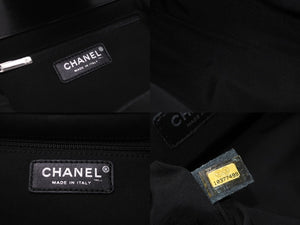 極美品 CHANEL シャネル マトラッセ ツイード チェーン ワンショルダー バッグ 10番台 マルチカラー ココマーク 鞄 中古 56728