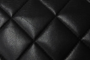 CHANEL シャネル チェーンショルダーバッグ ダイアナ マトラッセ 25cm 2番台 ブラック ゴールド金具 美品 中古 56733