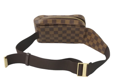LOUIS VUITTON ルイヴィトン ウエストバッグ ボディバッグ N51994 ダミエ ジェロニモス ブラウン 美品 中古 56734