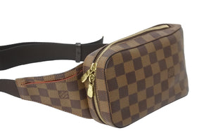LOUIS VUITTON ルイヴィトン ウエストバッグ ボディバッグ N51994 ダミエ ジェロニモス ブラウン 美品 中古 56734