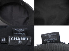 Load image into Gallery viewer, CHANEL シャネル キャスケット チェーン ココマーク 10P ブラック ラムスキン サイズM A53645 美品 中古 56739
