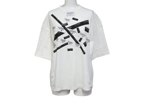 CHANEL シャネル 半袖Ｔシャツ ココマーク 2016 サイズXL ホワイト ブラック 美品 中古 56741