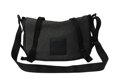 極美品 CHANEL シャネル ヴィンテージ スポーツライン ショルダーバッグ 10番台 ラメ ジャガード グレー ブラック 中古 56750