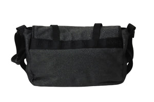 極美品 CHANEL シャネル ヴィンテージ スポーツライン ショルダーバッグ 10番台 ラメ ジャガード グレー ブラック 中古 56750