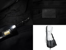 Load image into Gallery viewer, 極美品 CHANEL シャネル ヴィンテージ スポーツライン ショルダーバッグ 10番台 ラメ ジャガード グレー ブラック 中古 56750