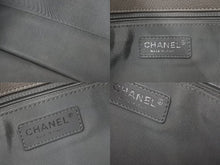 Load image into Gallery viewer, CHANEL シャネル チェーンショルダーバッグ 19番台 フレンチ リビエラ キャビアスキン グレー シルバー金具 良品 中古 56756