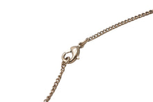 Load image into Gallery viewer, 極美品 CHANEL シャネル ネックレス B19刻印 ココマーク ぶら下がり ボール ラインストーン ゴールド ブラック 中古 56766