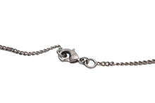 Load image into Gallery viewer, CHANEL シャネル ネックレス ココマーク 刻印不鮮明 シルバー ラインストーン ラメ リバーシブル 美品 中古 56768