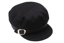 Load image into Gallery viewer, 極美品 CHROME HEARTS クロムハーツ ガンスリンガーベルトキャスケット カシミヤ ブラック シルバー金具 サイズS 中古 56774