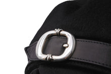 Load image into Gallery viewer, 極美品 CHROME HEARTS クロムハーツ ガンスリンガーベルトキャスケット カシミヤ ブラック シルバー金具 サイズS 中古 56774