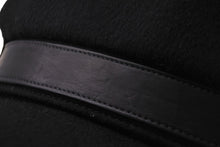 Load image into Gallery viewer, 極美品 CHROME HEARTS クロムハーツ ガンスリンガーベルトキャスケット カシミヤ ブラック シルバー金具 サイズS 中古 56774