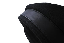 Load image into Gallery viewer, 極美品 CHROME HEARTS クロムハーツ ガンスリンガーベルトキャスケット カシミヤ ブラック シルバー金具 サイズS 中古 56774