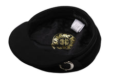 Load image into Gallery viewer, 極美品 CHROME HEARTS クロムハーツ ガンスリンガーベルトキャスケット カシミヤ ブラック シルバー金具 サイズS 中古 56774