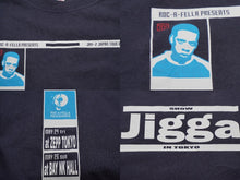 Load image into Gallery viewer, jay-z japan tour 2002 ジェイ-Z vintage ヴィンテージ 半袖 Tシャツ ネイビー 美品 中古 56779