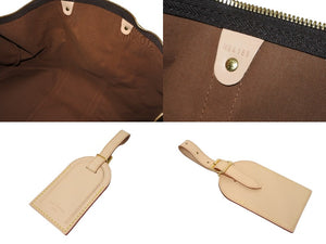 新品同様 LOUIS VUITTON ルイヴィトン ボストンバッグ キーポル 55 モノグラム M41424 ブラウン ゴールド金具 中古 56783