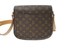 Load image into Gallery viewer, LOUIS VUITTON ルイヴィトン ショルダーバッグ サンクルー モノグラム M51242 ブラウン ゴールド金具 美品 中古 56786