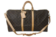 Load image into Gallery viewer, 極美品 LOUIS VUITTON ルイヴィトン ボストンバッグ キーポル・バンドリエール 55 モノグラム M41414 ゴールド金具 中古 56788