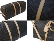 Load image into Gallery viewer, 極美品 LOUIS VUITTON ルイヴィトン ボストンバッグ キーポル・バンドリエール 55 モノグラム M41414 ゴールド金具 中古 56788