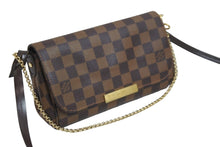 Load image into Gallery viewer, 極美品 LOUIS VUITTON ルイヴィトン ショルダーバッグ フェイボリットPM ダミエ M40717 ブラウン ゴールド金具 中古 56792