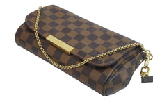 Load image into Gallery viewer, 極美品 LOUIS VUITTON ルイヴィトン ショルダーバッグ フェイボリットPM ダミエ M40717 ブラウン ゴールド金具 中古 56792
