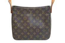 Load image into Gallery viewer, LOUIS VUITTON ルイヴィトン ハンドバッグ ルーピングMM モノグラム M51146 ブラウン ゴールド金具 美品 中古 56793