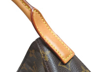 Load image into Gallery viewer, LOUIS VUITTON ルイヴィトン ハンドバッグ ルーピングMM モノグラム M51146 ブラウン ゴールド金具 美品 中古 56793