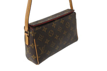 Load image into Gallery viewer, LOUIS VUITTON ルイヴィトン ハンドバッグ レシタル モノグラム M51900 ブラウン ゴールド金具 美品 中古 56795