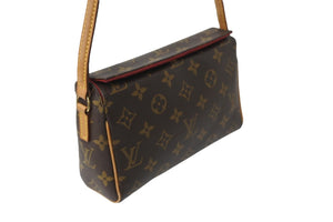 LOUIS VUITTON ルイヴィトン ハンドバッグ レシタル モノグラム M51900 ブラウン ゴールド金具 美品 中古 56795