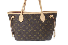 Load image into Gallery viewer, 極美品 LOUIS VUITTON ルイヴィトン トートバッグ ネヴァーフルPM モノグラム ブラウン M41245 ゴールド金具 中古 56797