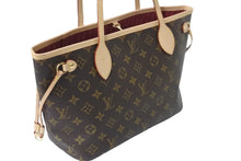 Load image into Gallery viewer, 極美品 LOUIS VUITTON ルイヴィトン トートバッグ ネヴァーフルPM モノグラム ブラウン M41245 ゴールド金具 中古 56797