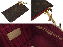 Load image into Gallery viewer, 極美品 LOUIS VUITTON ルイヴィトン トートバッグ ネヴァーフルPM モノグラム ブラウン M41245 ゴールド金具 中古 56797