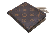 Load image into Gallery viewer, LOUIS VUITTON ルイヴィトン モノグラム ポルトモネ アンソリット ブラウン イヴォワール 二つ折り財布 M66703 美品 中古 56808