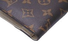 Load image into Gallery viewer, LOUIS VUITTON ルイヴィトン モノグラム ポルトモネ アンソリット ブラウン イヴォワール 二つ折り財布 M66703 美品 中古 56808