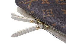 Load image into Gallery viewer, LOUIS VUITTON ルイヴィトン モノグラム ポルトモネ アンソリット ブラウン イヴォワール 二つ折り財布 M66703 美品 中古 56808