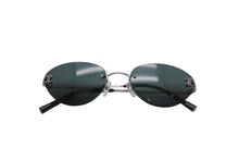 Load image into Gallery viewer, CHANEL シャネル サングラス ココマーク ブラック シルバー 美品 中古 56811