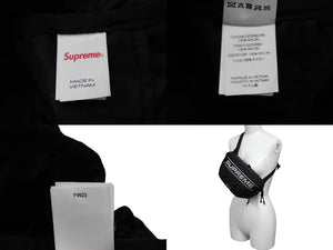 Supreme シュプリーム ウエストバッグ ボディバッグ ブラック 黒 ナイロン 23AW 美品 中古 56822 