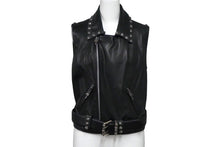Load image into Gallery viewer, 極美品 CHROME HEARTS クロムハーツ ジレ オーダーベストクロスボールボタン CHクロスペンダント ローラーベルト S 中古 56827