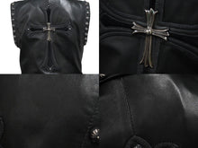 Load image into Gallery viewer, 極美品 CHROME HEARTS クロムハーツ ジレ オーダーベストクロスボールボタン CHクロスペンダント ローラーベルト S 中古 56827