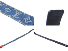 Load image into Gallery viewer, LOUIS VUITTON ルイヴィトン ベルト M0465 NIGO リバーシブル ハート LV MADE デニム インディゴ サイズ85/34 美品 中古 56828