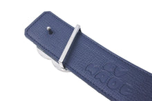Load image into Gallery viewer, LOUIS VUITTON ルイヴィトン ベルト M0465 NIGO リバーシブル ハート LV MADE デニム インディゴ サイズ85/34 美品 中古 56828