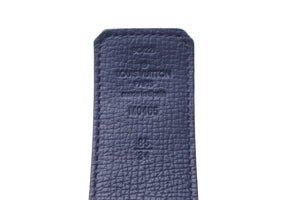 LOUIS VUITTON ルイヴィトン ベルト M0465 NIGO リバーシブル ハート LV MADE デニム インディゴ サイズ85/34 美品 中古 56828