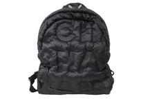 Load image into Gallery viewer, 極美品 CHANEL シャネル リュック ドゥドーヌ 24番台 ココマーク ダークグレー ナイロン A91933 シルバー金具 中古 56829