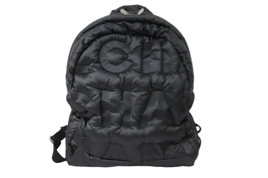 極美品 CHANEL シャネル リュック ドゥドーヌ 24番台 ココマーク ダークグレー ナイロン A91933 シルバー金具 中古 56829
