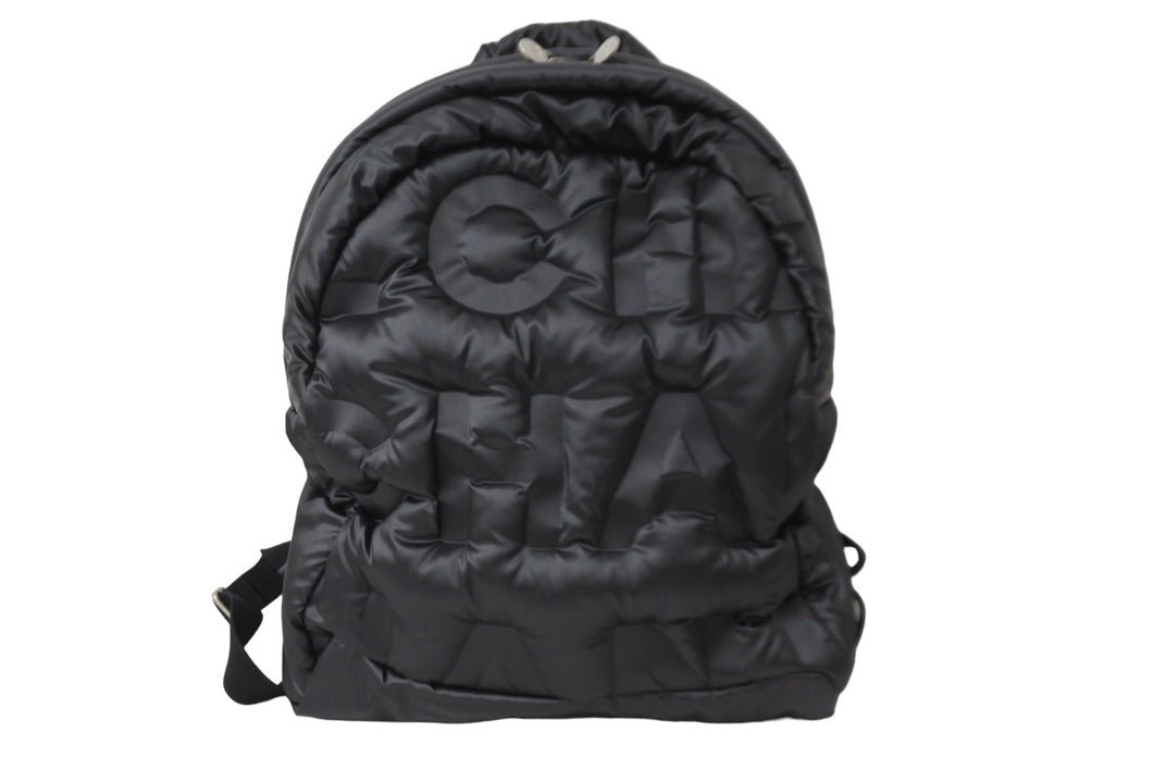 極美品 CHANEL シャネル リュック ドゥドーヌ 24番台 ココマーク ダークグレー ナイロン A91933 シルバー金具 中古 56829