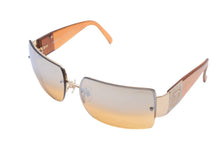 Load image into Gallery viewer, CHANEL シャネル サングラス ラインストーン ココマーク グラデーション ゴールド金具 4095-B 美品 中古 56830