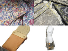 Load image into Gallery viewer, LouisVuitton ルイヴィトン パッチワーク ポスティ メッセンジャーバッグ モノグラムデニム グレー M95374 美品 中古 56831