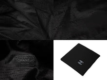 Load image into Gallery viewer, CHANEL シャネル ボストンバッグ スポーツライン ココマーク コットンキャンバス ブラック 7番台 美品 中古 56832