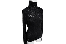 Load image into Gallery viewer, Donna Karan ダナキャラン その他トップス スパンコール タートルネック カーディガン 2点セット KRDCSA1047 美品 中古 56845